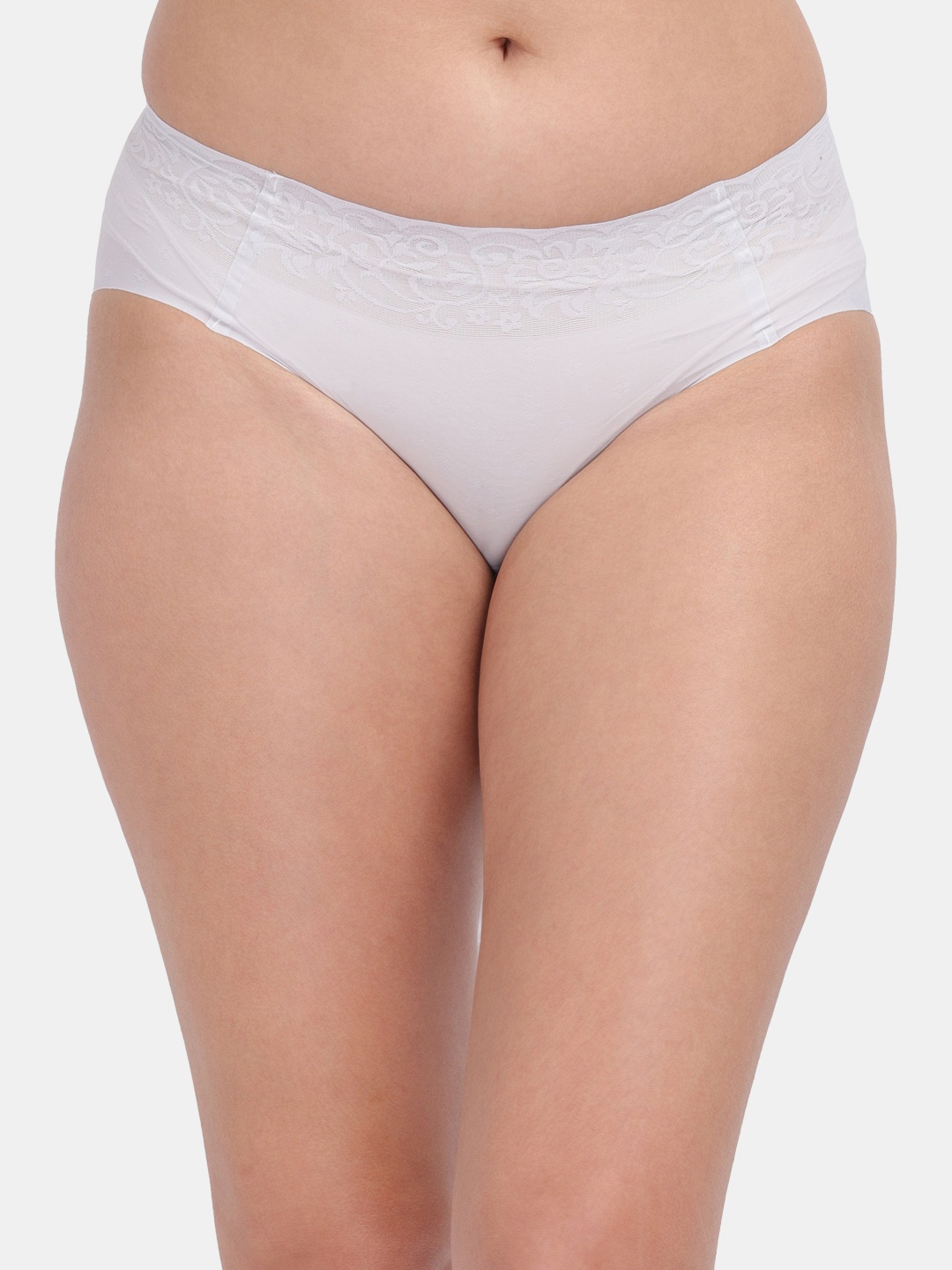 

Amour Secret Women White Anti-Odour Hipster Brief