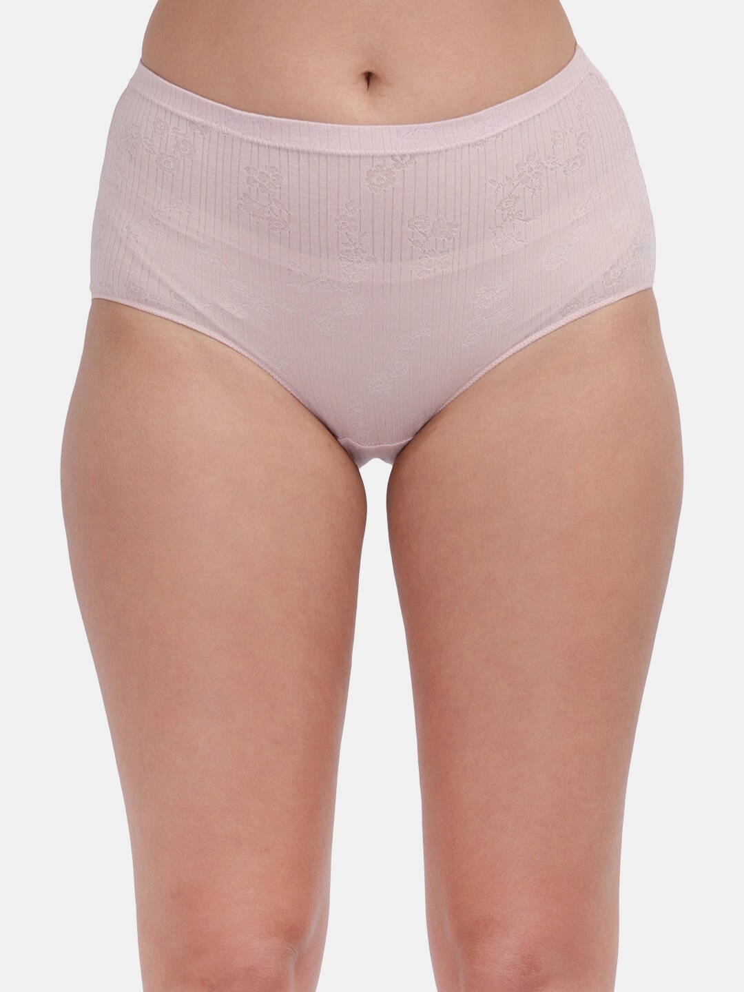 

Amour Secret Women Beige High Rise Anti Odour Hipster Briefs