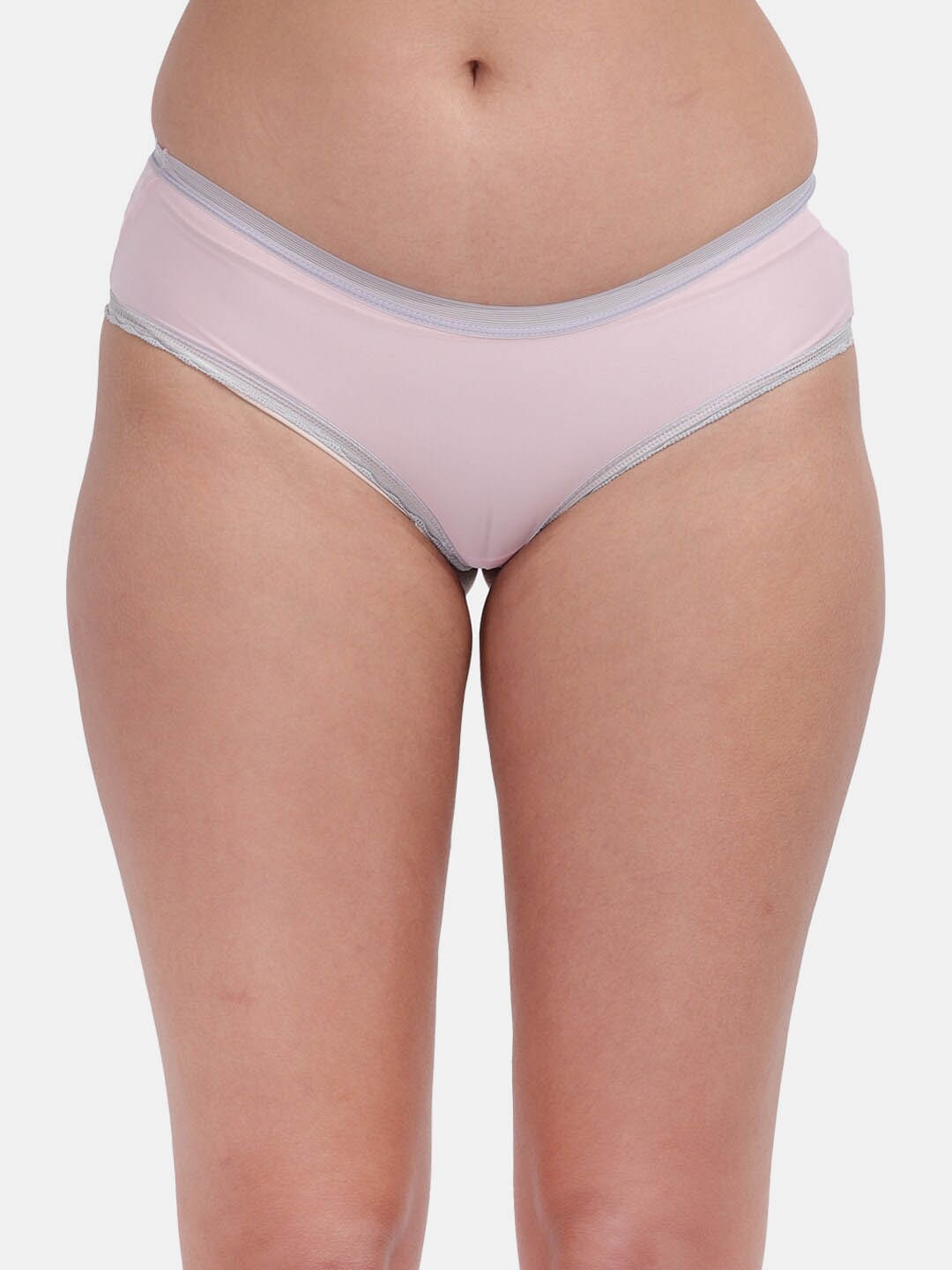 

Amour Secret Women Light Pink Anti-Odour Bonded Seamless Hipster Briefs