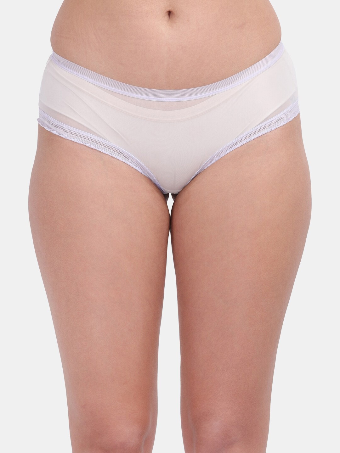 

Amour Secret Women White Solid Hipster Briefs