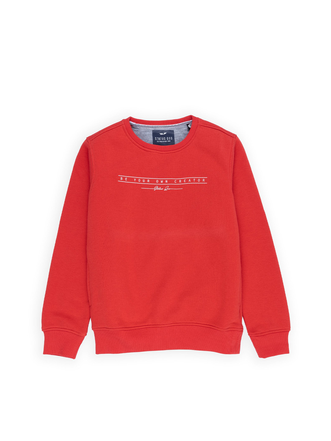 

Status Quo Boys Coral Cotton Sweatshirt