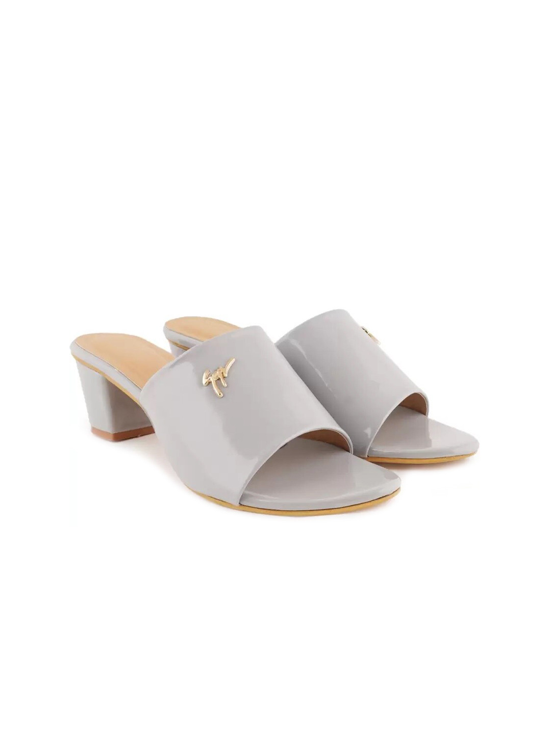 

H3F Grey Party Block Sandals
