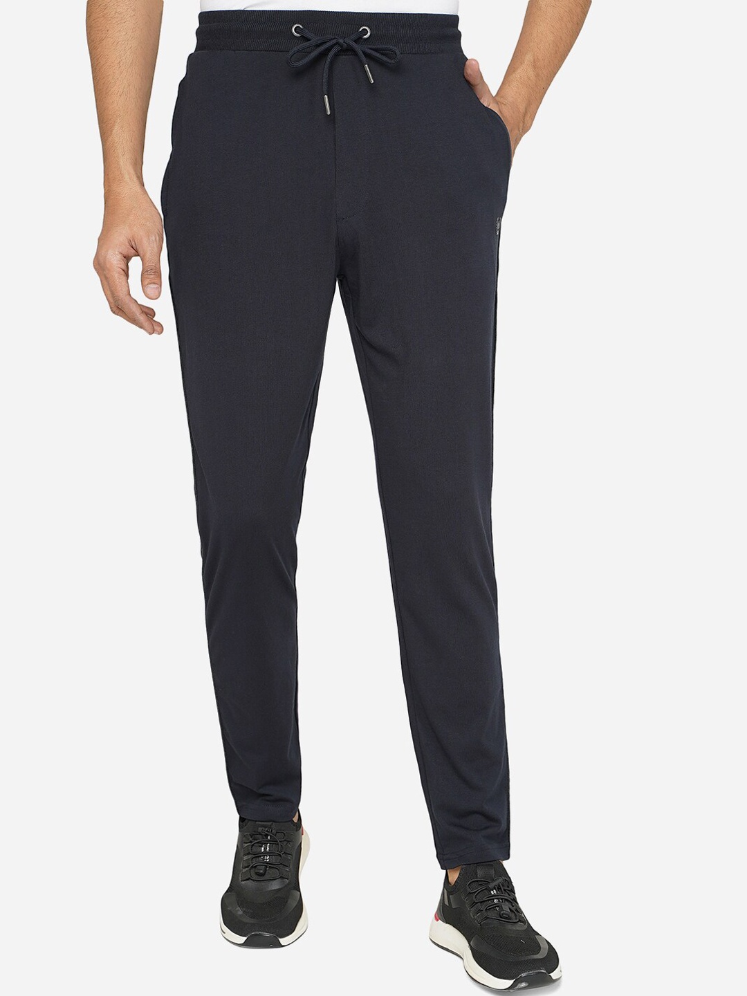 

Greenfibre Men Blue Cotton Track Pants