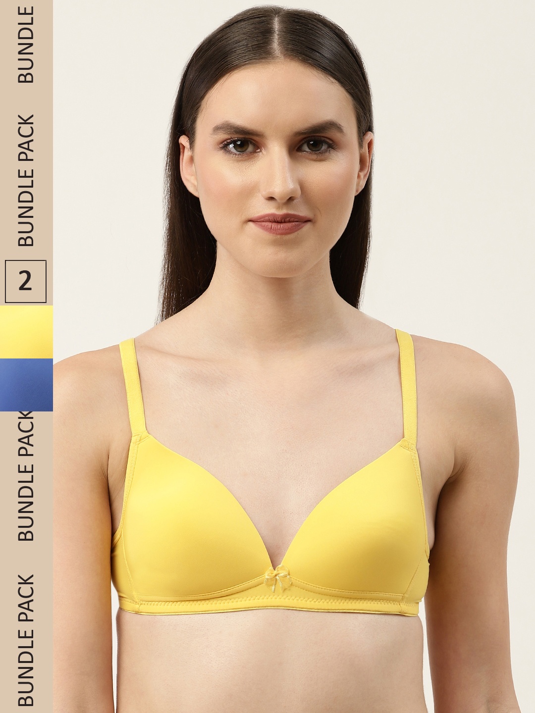 

Leading Lady Set of 2 Bra - Lightly Padded, Yellow