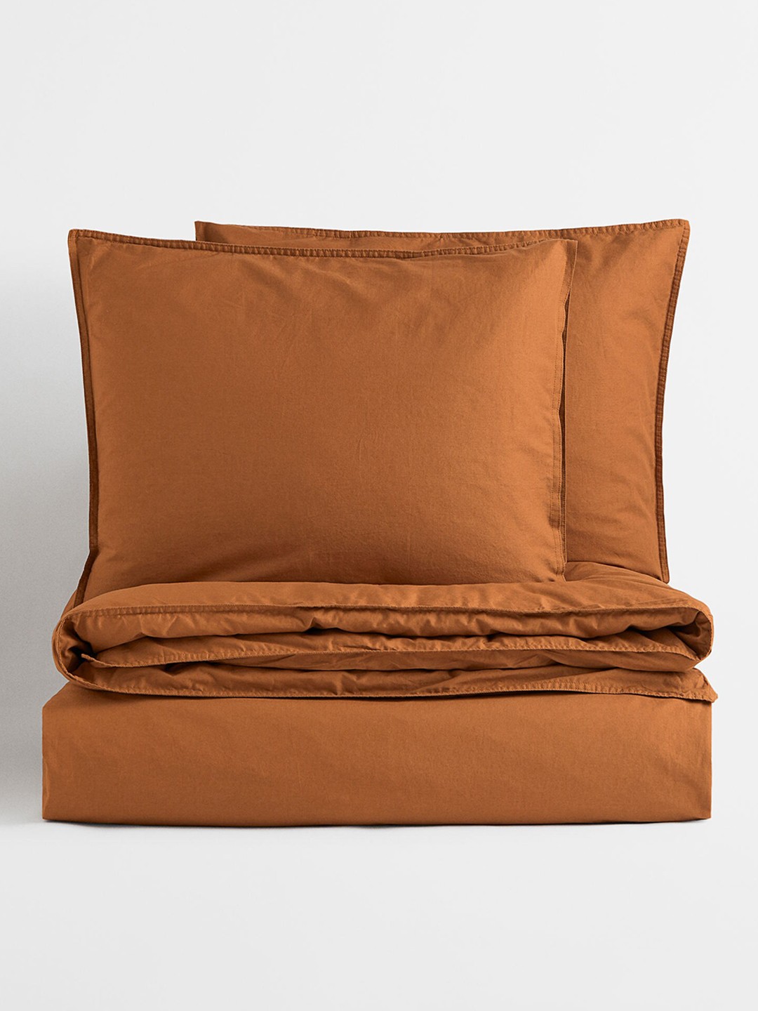 

H&M Brown Double/King Size Cotton Duvet Cover Set