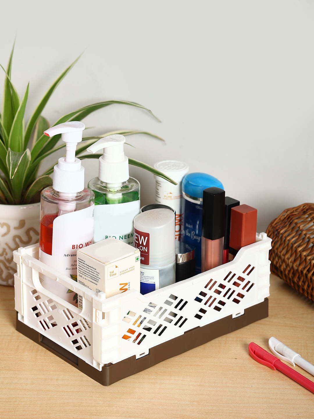 

ZEVORA White Multipurpose Desk Organisers