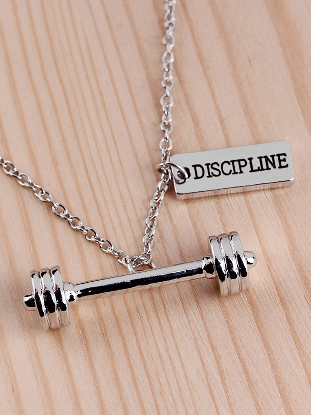 

Young & Forever Men Silver-Plated Necklace