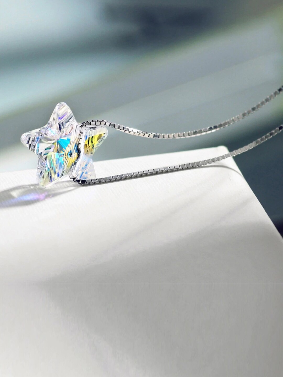 

Young & Forever Blue Sterling Silver Necklace