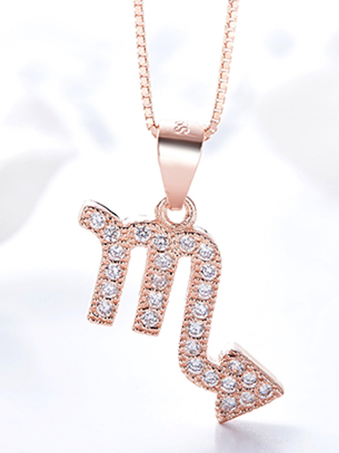 

Young & Forever White & Rose Gold-Plated Necklace