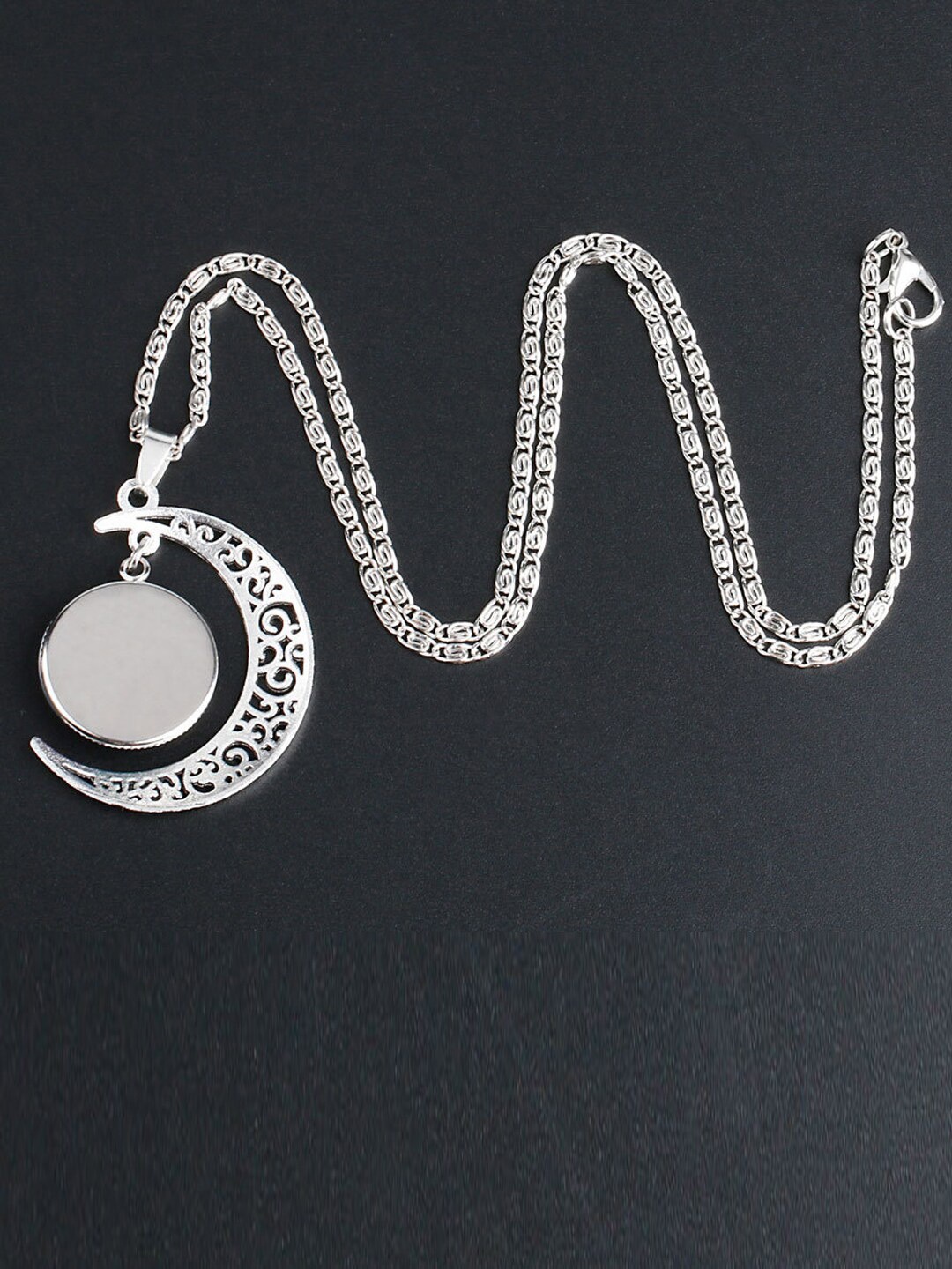 

Young & Forever Women Silver-Toned & Green Necklace