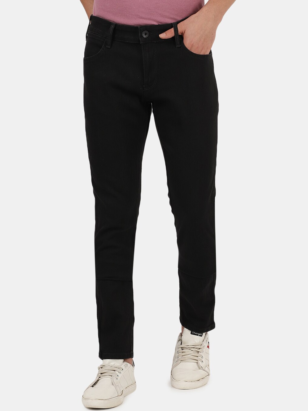 

Wrangler Men Black Vegas Skinny Fit Stretchable Cotton Jeans