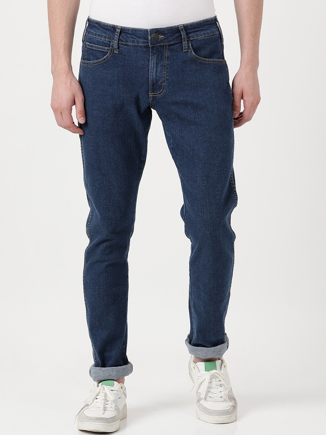 

Wrangler Men Blue Vegas Skinny Fit Stretchable Cotton Jeans