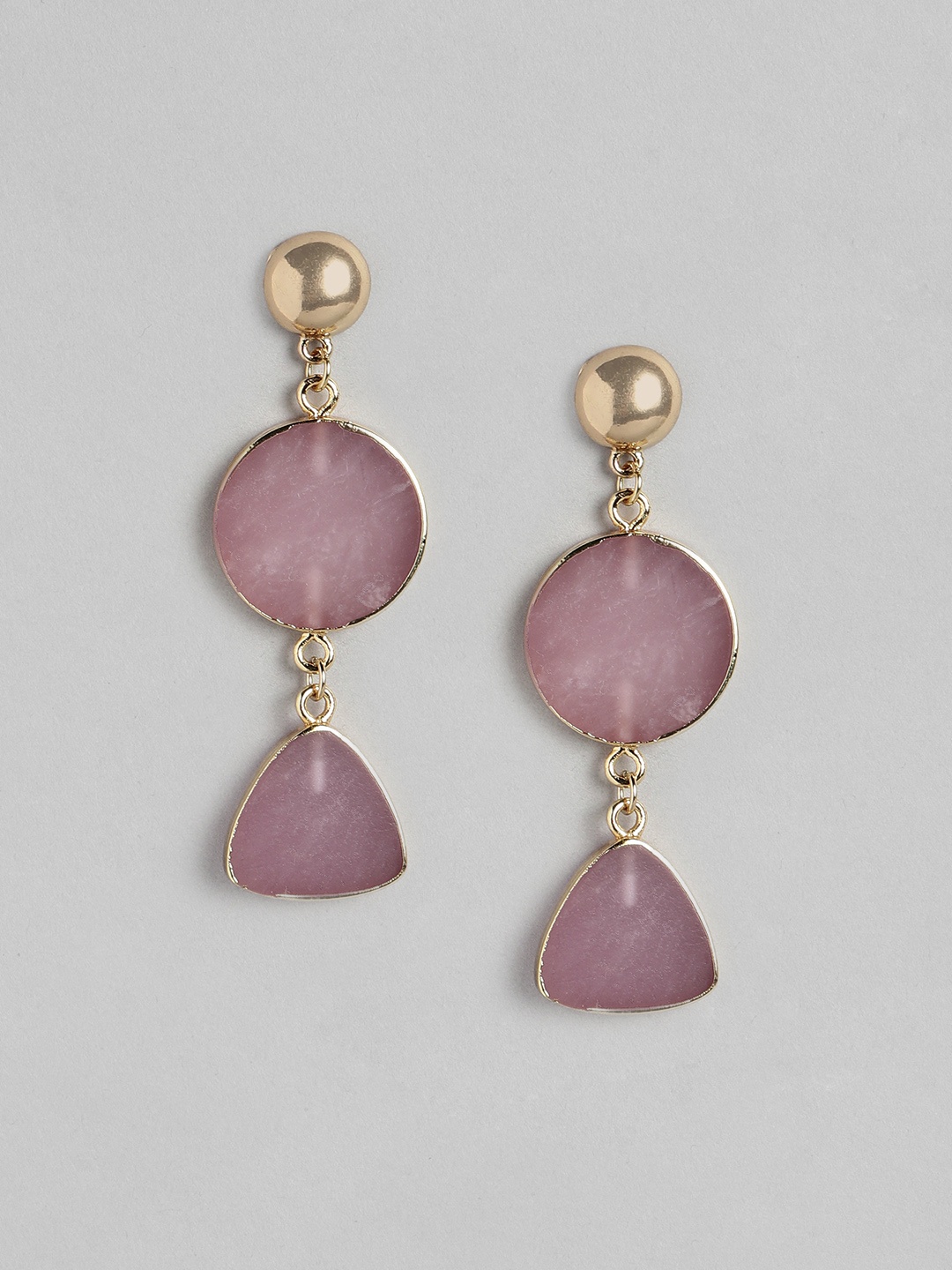 

Forever New Gold-Plated Geometric Drop Earrings