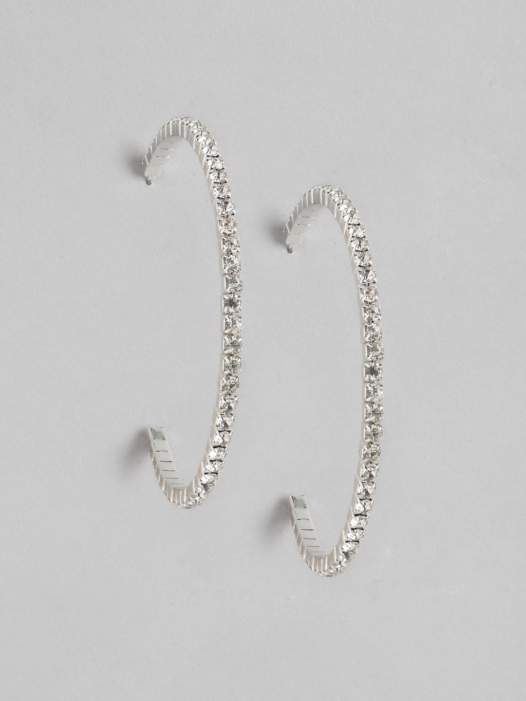 

Forever New Circular Hoop Earrings, Silver