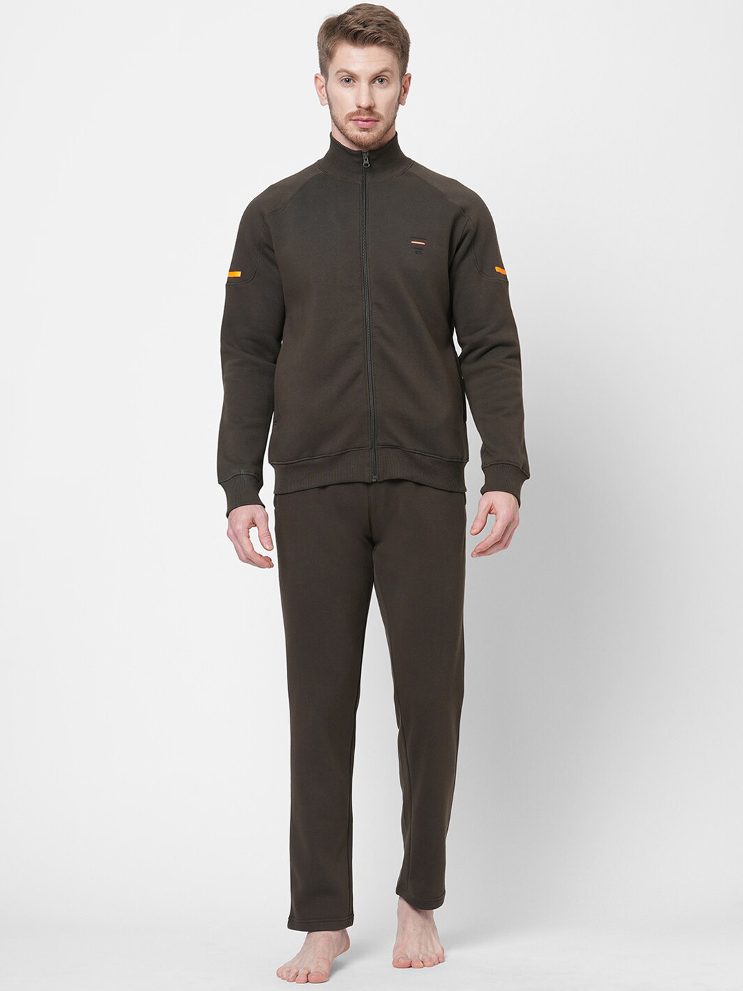 

Sweet Dreams Men Night suit, Olive