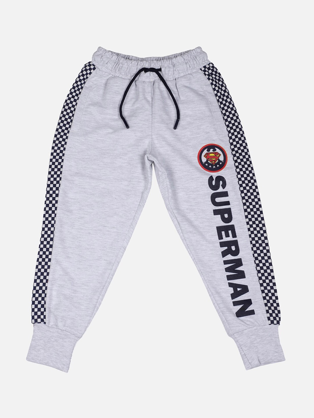 

Kids Ville Boys Superman Grey Printed Jogger