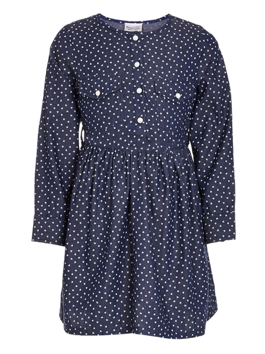 

BandBox Blue Printed Dress