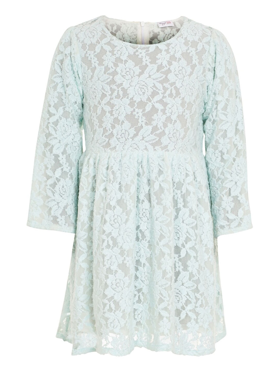 

BandBox Blue Cotton Floral Dress