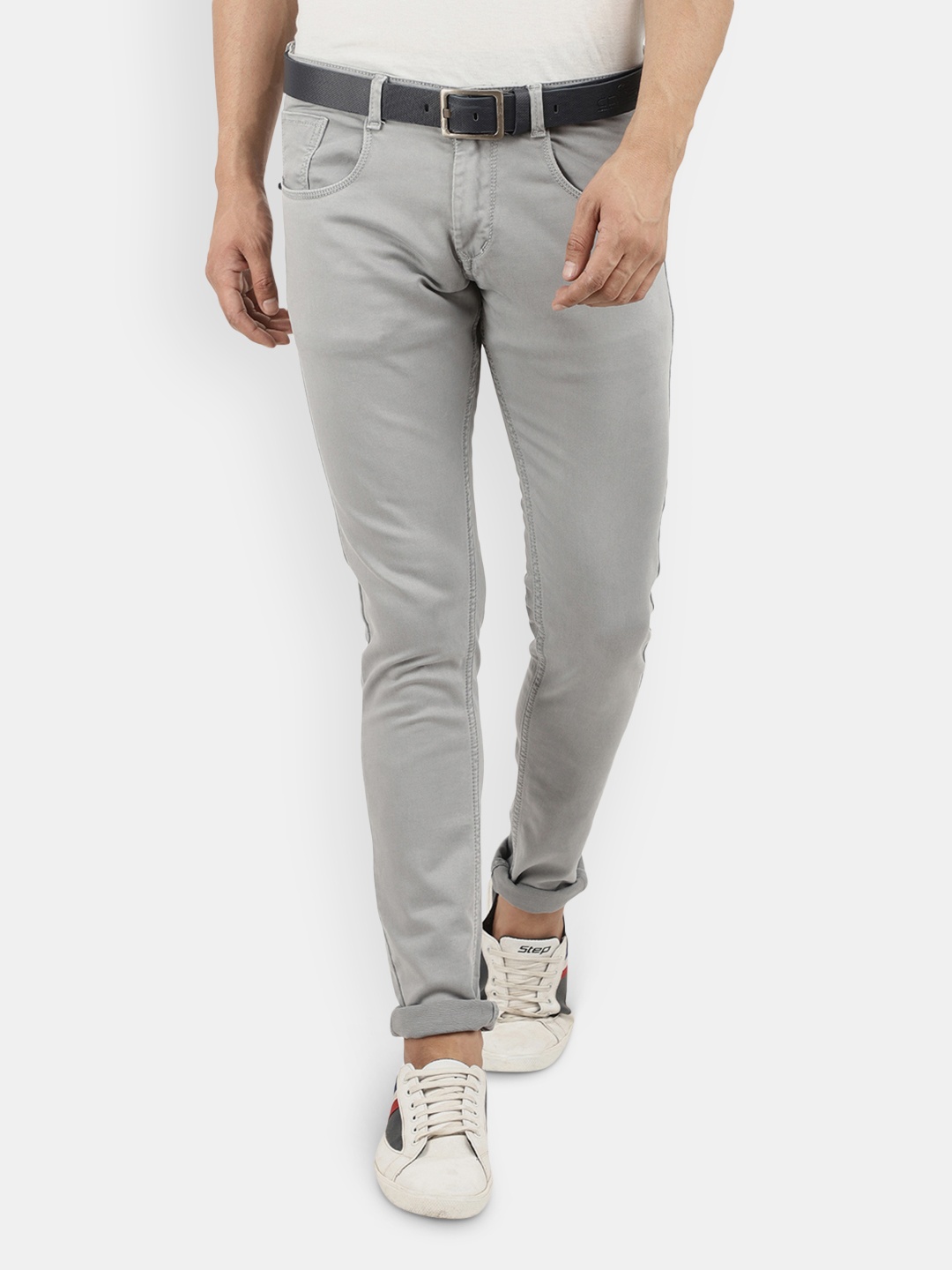 

V-Mart Men Grey Classic Slim Fit Jeans