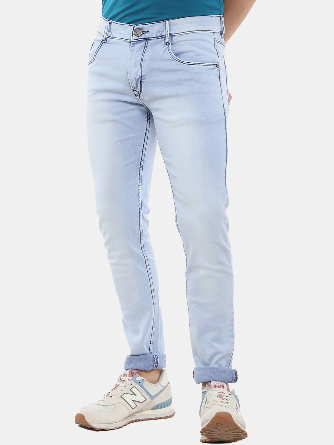 

V-Mart Men Blue Classic Heavy Fade Jeans
