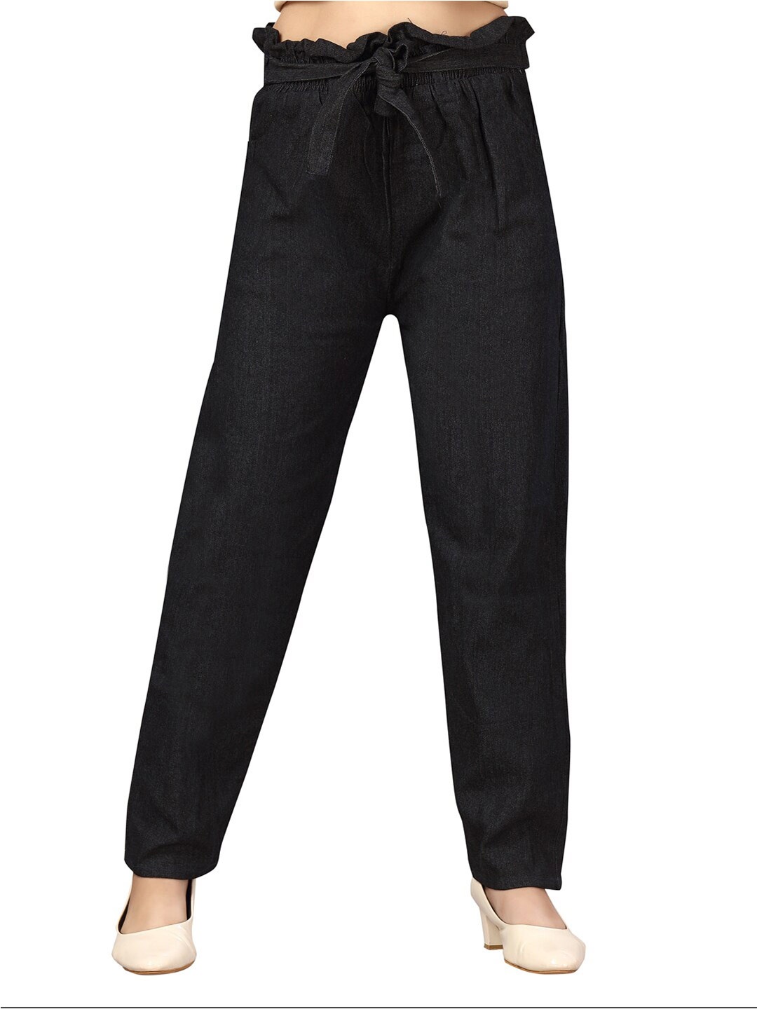 

Aarika Girls Black Straight Fit Jeans