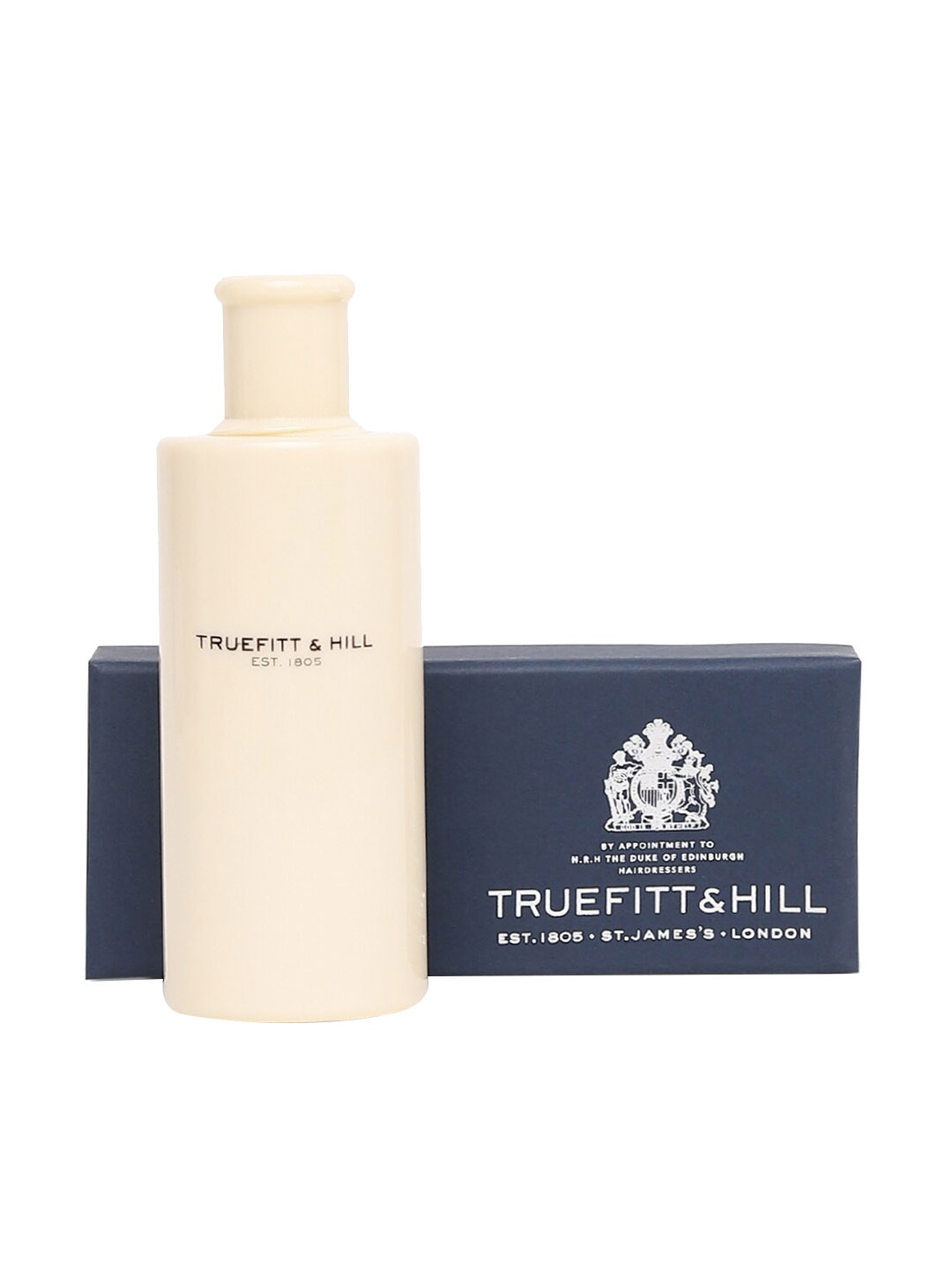 

TRUEFITT & HILL Men Faux Ivory Turnback Travel Super Badger Shave Brush, White