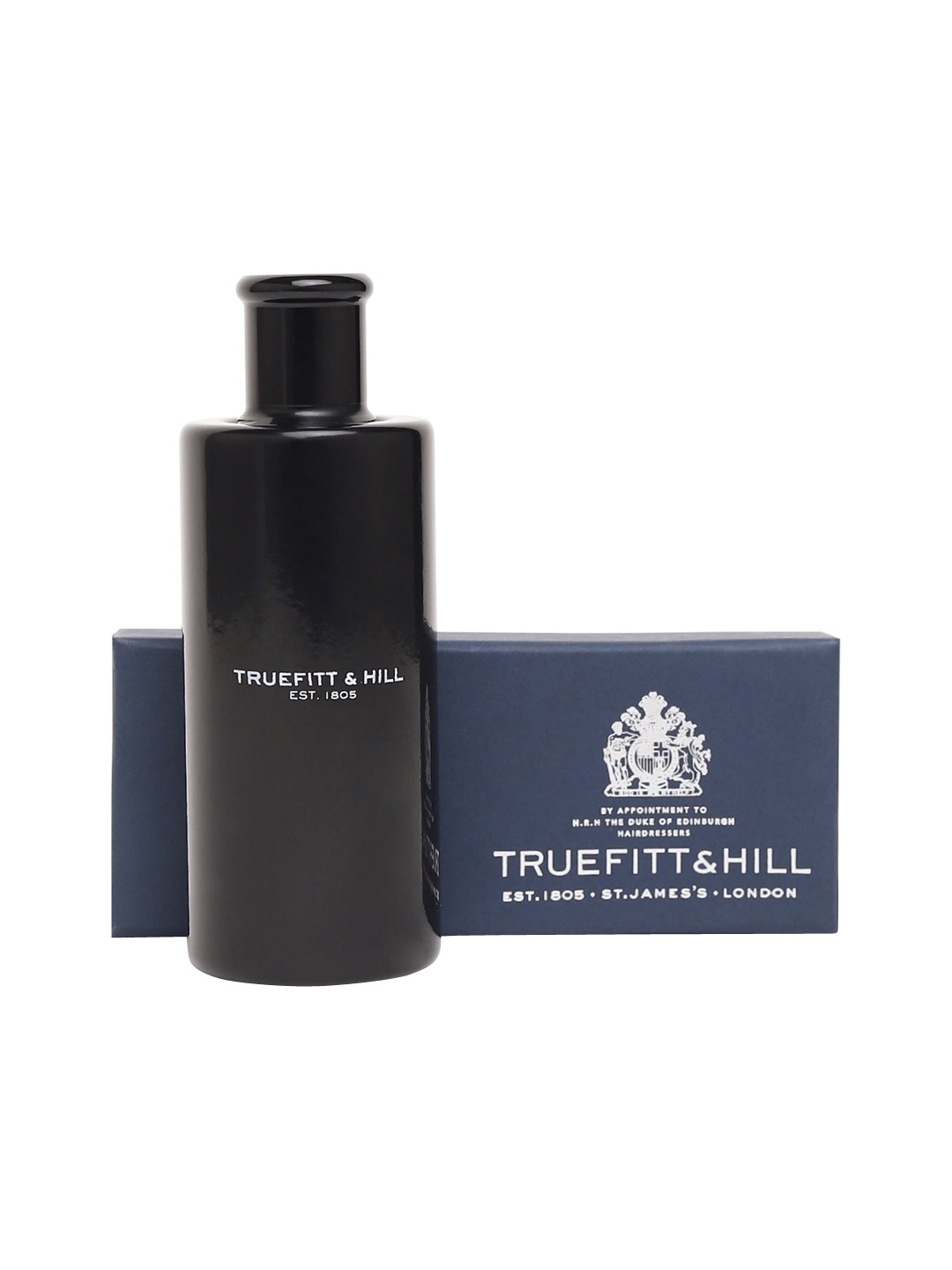 

TRUEFITT & HILL Men Faux Ebony Turnback Tube Traveller Shaving Brush, Black
