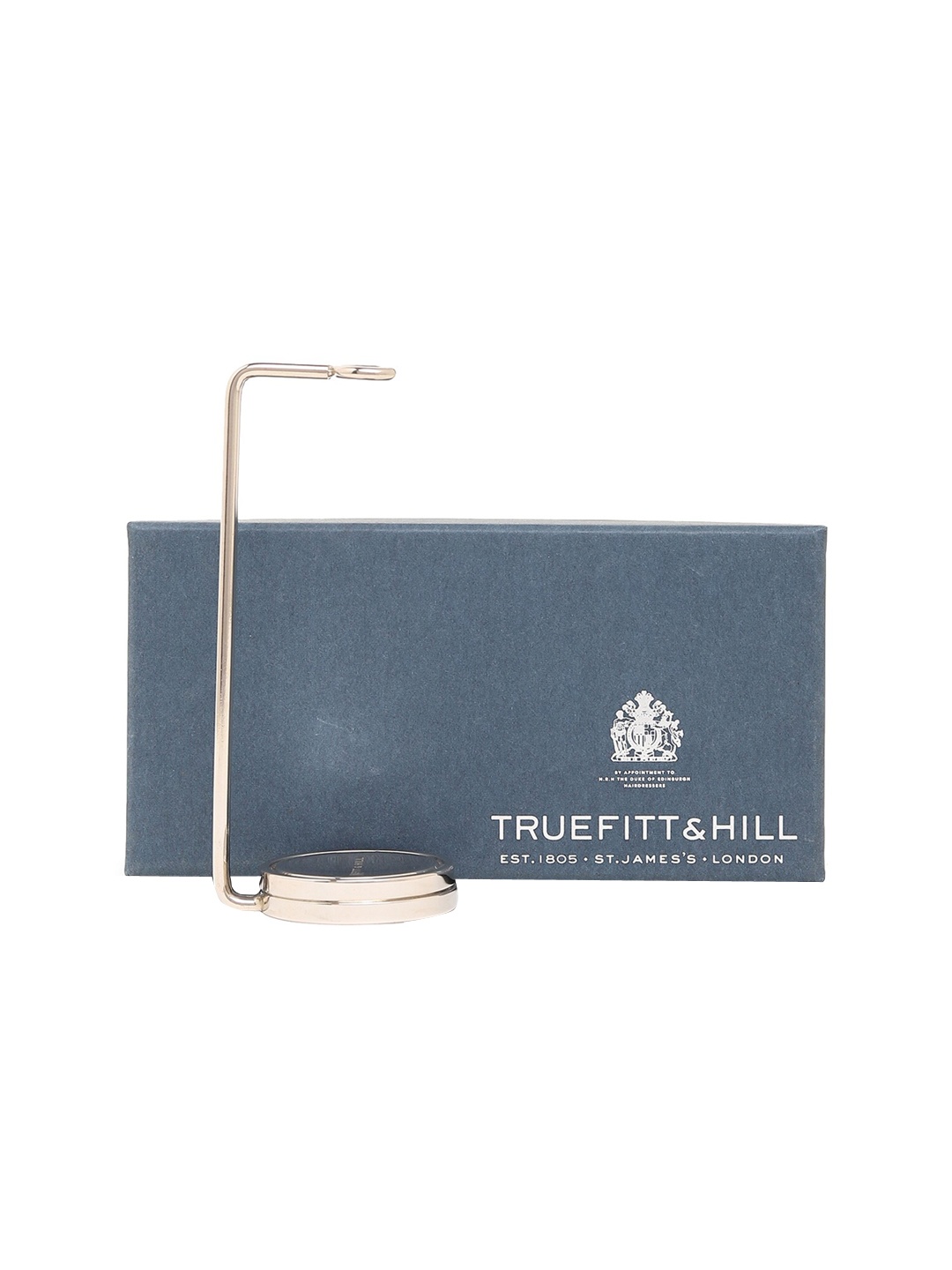 

TRUEFITT & HILL Men Double Wire Chrome Plated Razor Stand, Silver