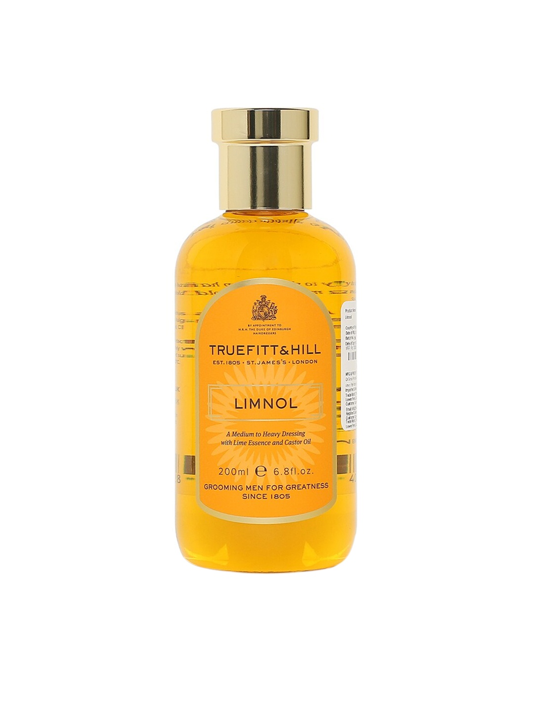 

TRUEFITT & HILL Men Limnol Hair Serum 200ml, Orange