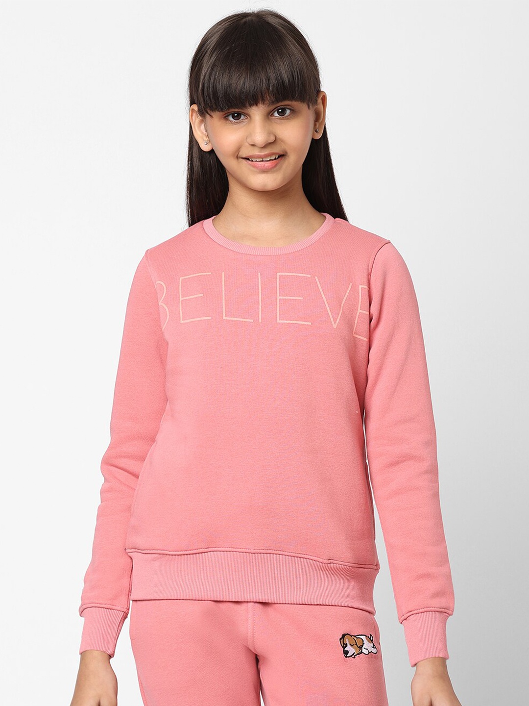 

Sweet Dreams Girls Pink Sweatshirt