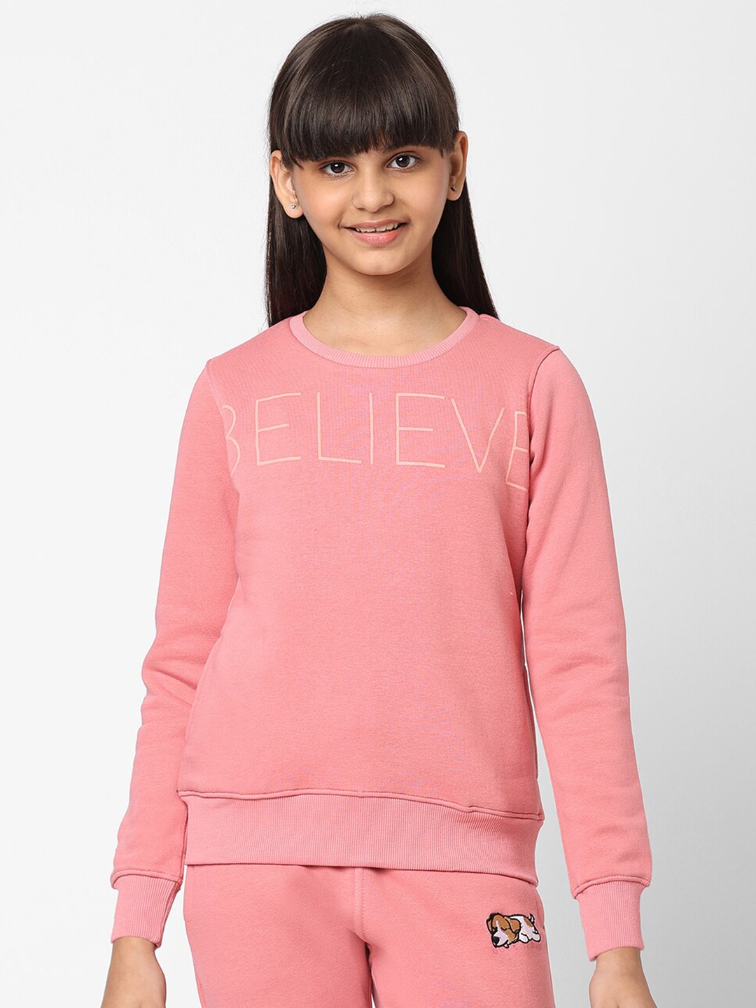 

Sweet Dreams Girls Pink Sweatshirt