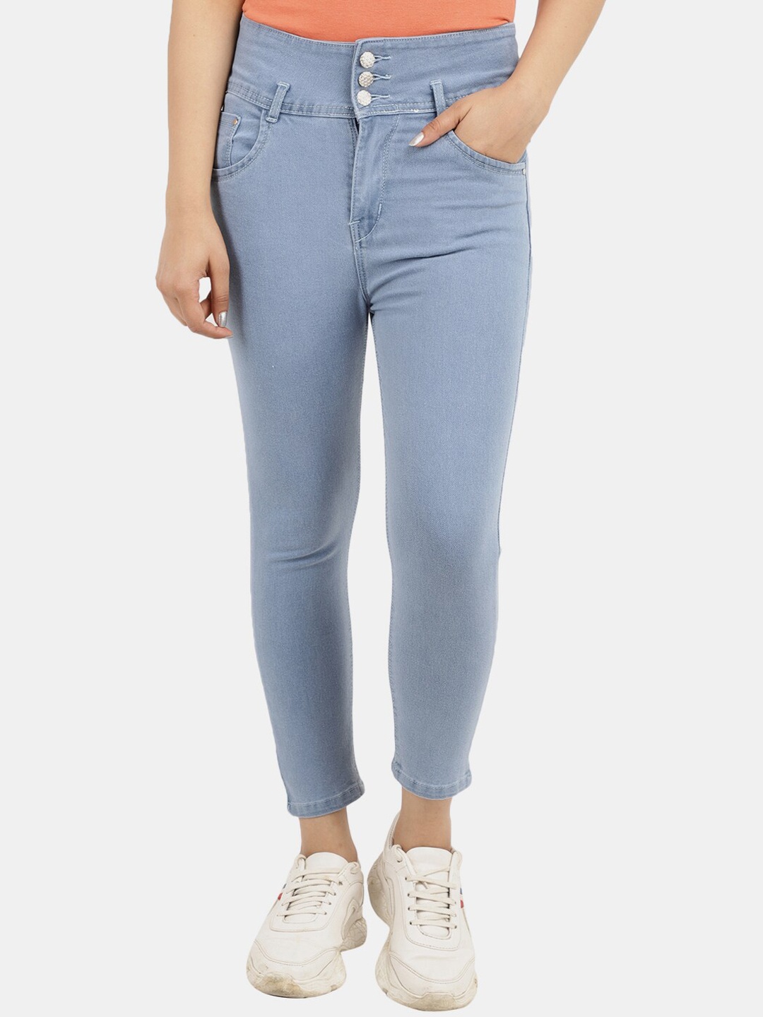

V-Mart Women Blue Classic Cotton Jeans