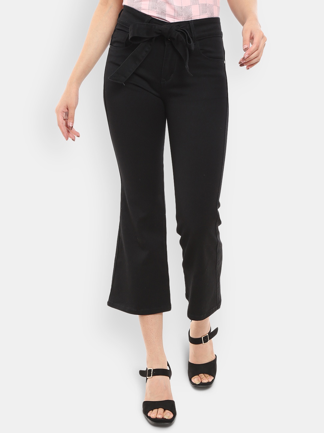 

V-Mart Women Black Classic Cotton Jeans