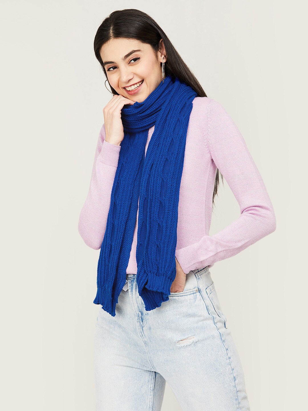 

Ginger by Lifestyle Women Blue Stole