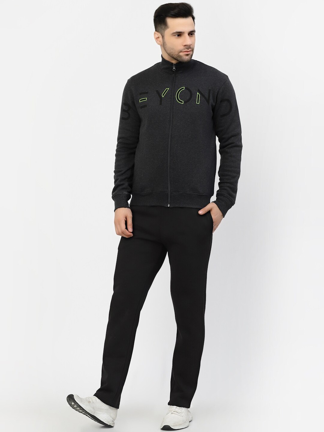 

Sweet Dreams Men Charcoal Tracksuits