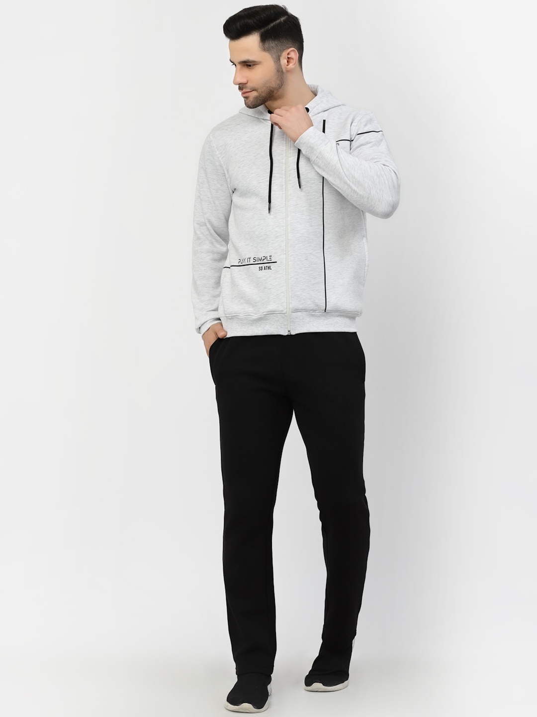 Sweet Dreams Men White Tracksuits