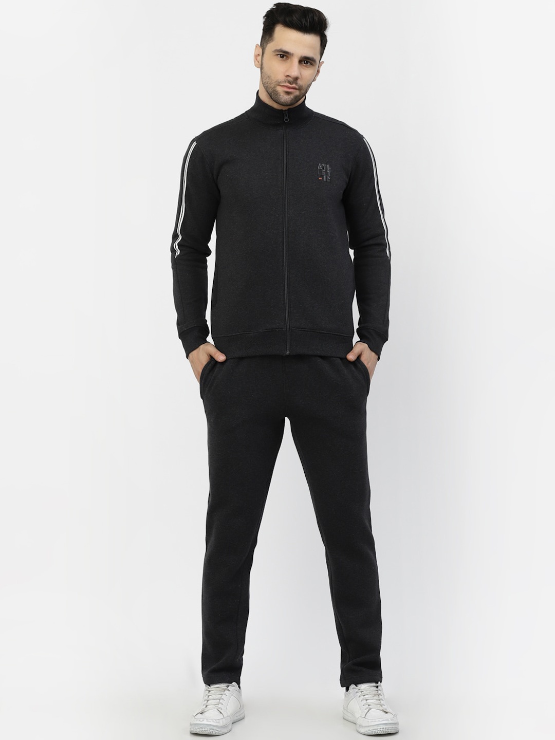 

Sweet Dreams Men Charcoal Tracksuits