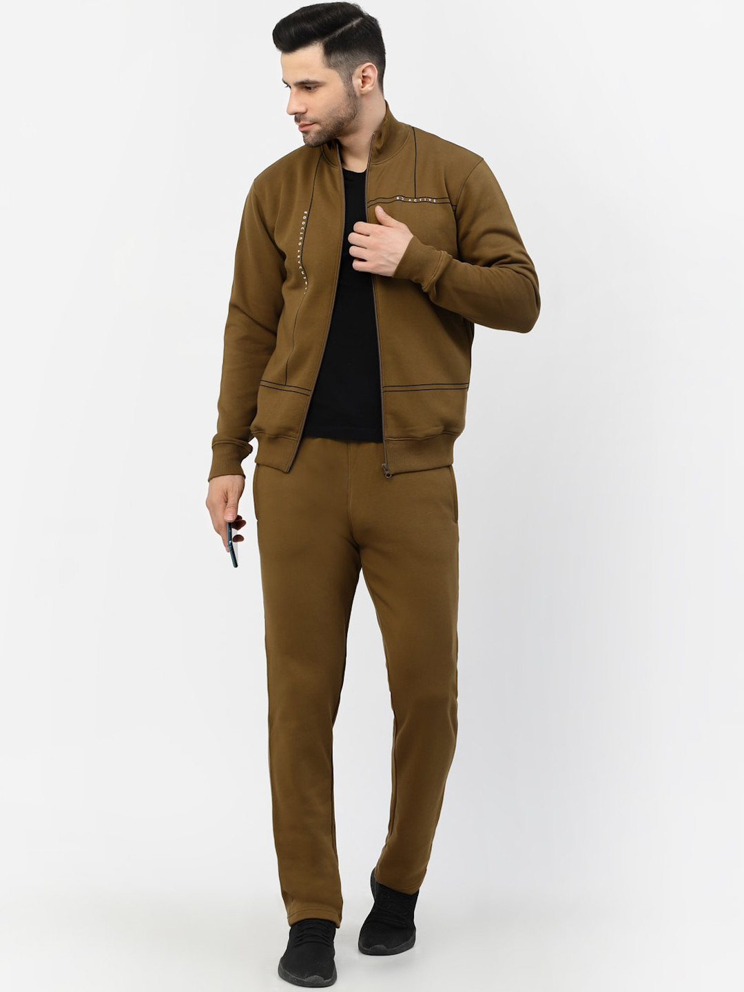 

Sweet Dreams Men Brown Tracksuits