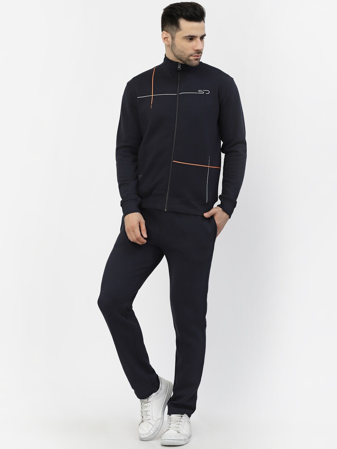 

Sweet Dreams Men Navy Blue Tracksuits