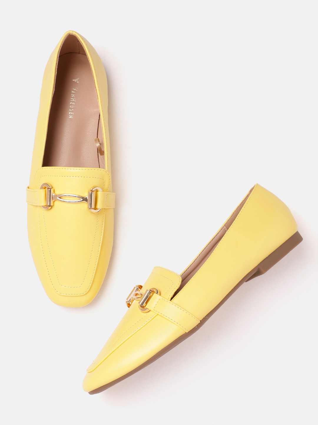 

Van Heusen Woman Horsebit Loafers, Yellow