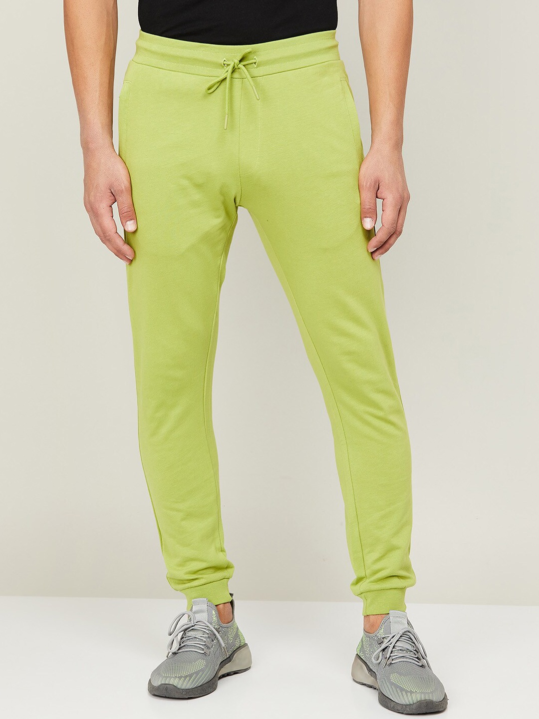 

Kappa Men Green Pure Cotton Joggers