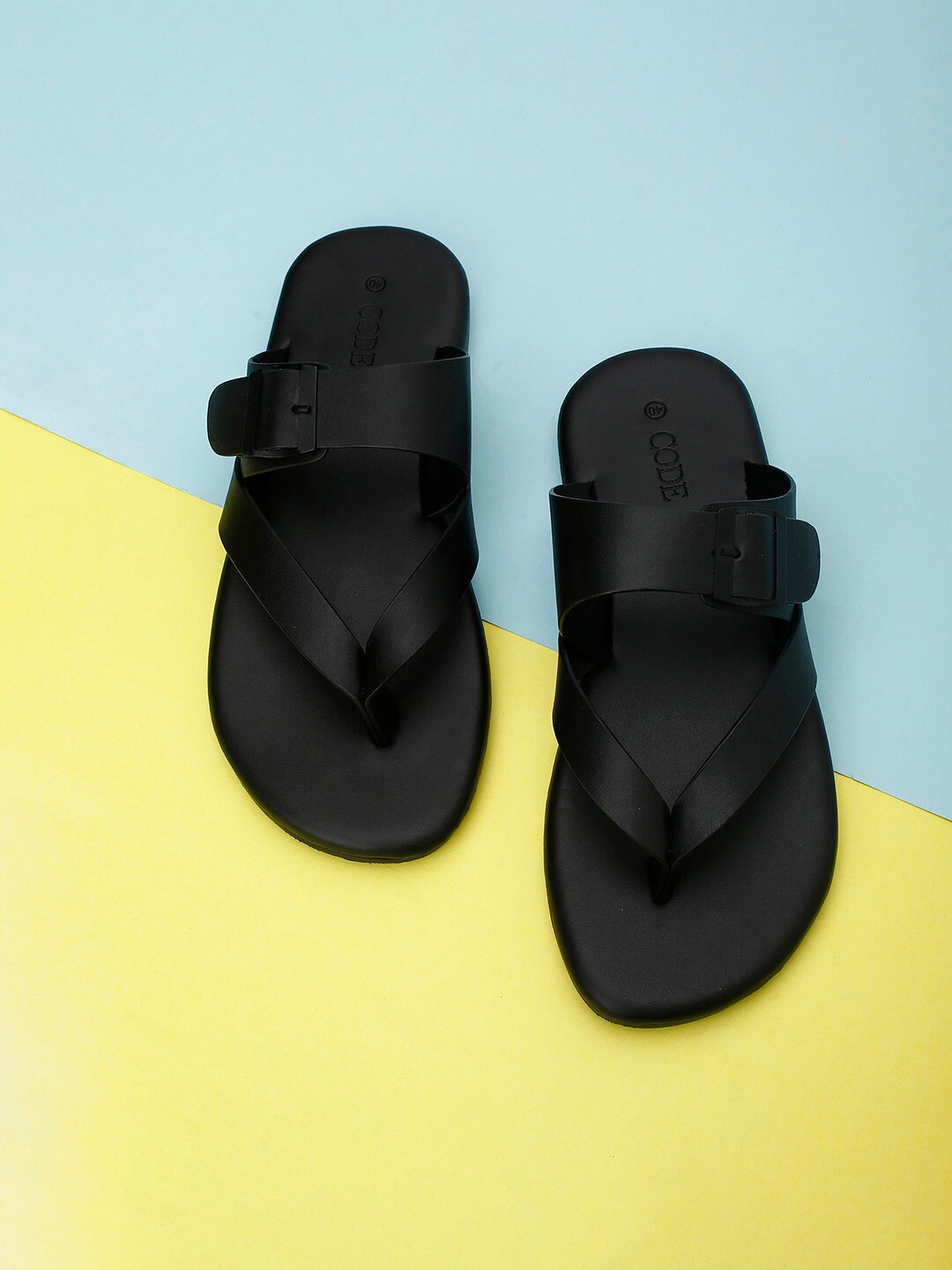 

CODE by Lifestyle Men Black Comfort Sandals