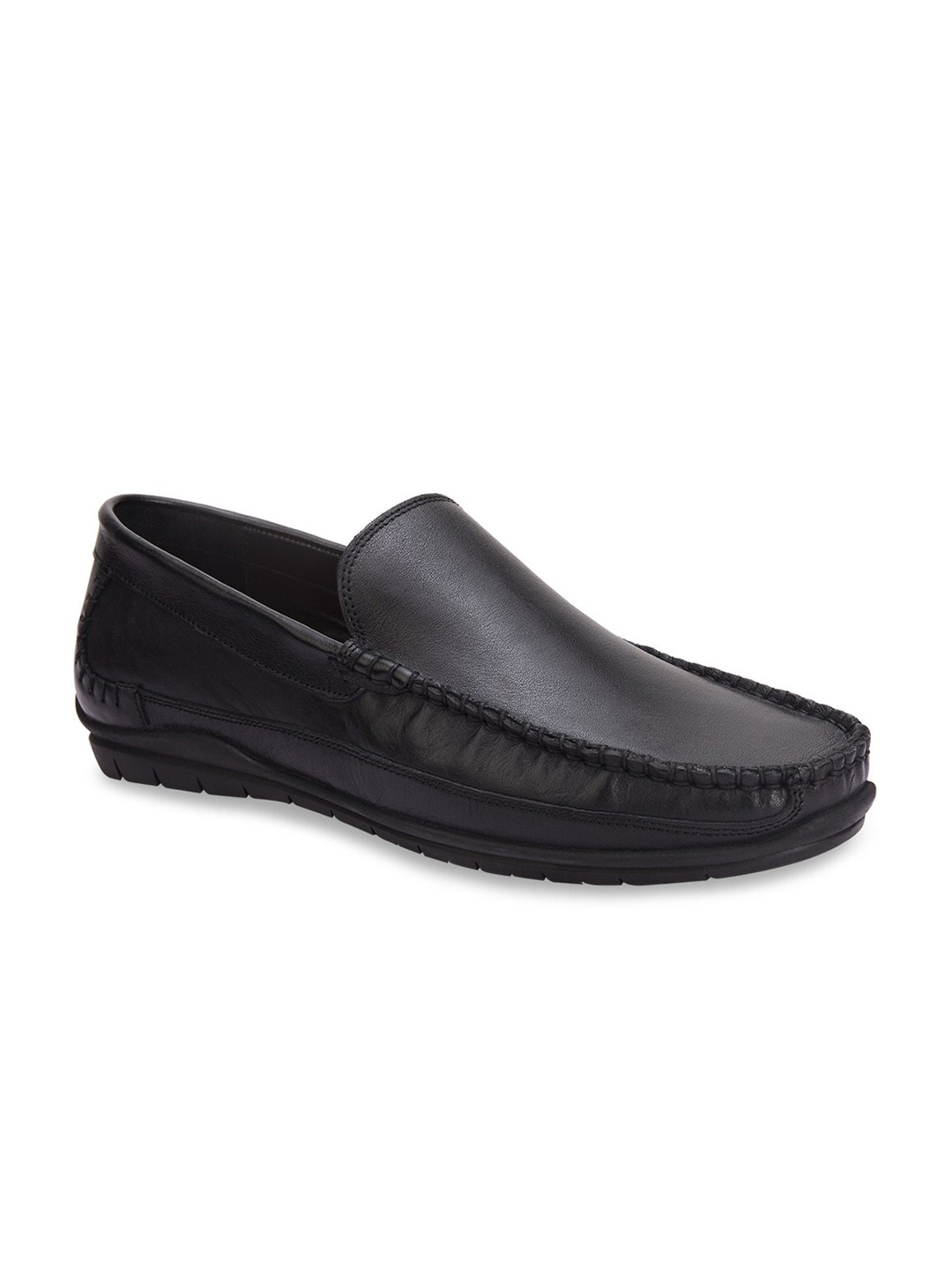

Regal Men Black Leather Loafers