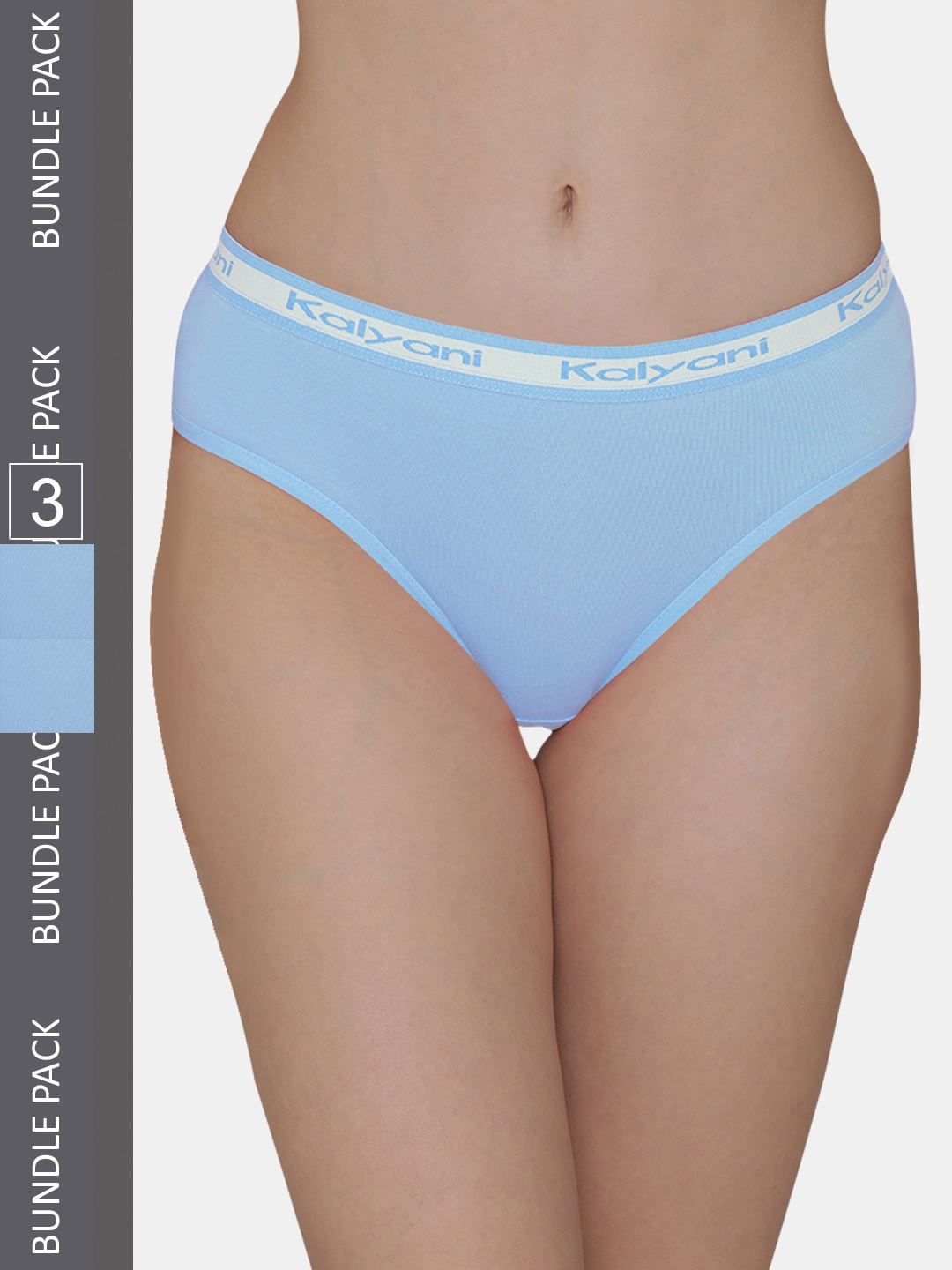 

Kalyani Women Pack Of 3 Hipster Briefs, Blue
