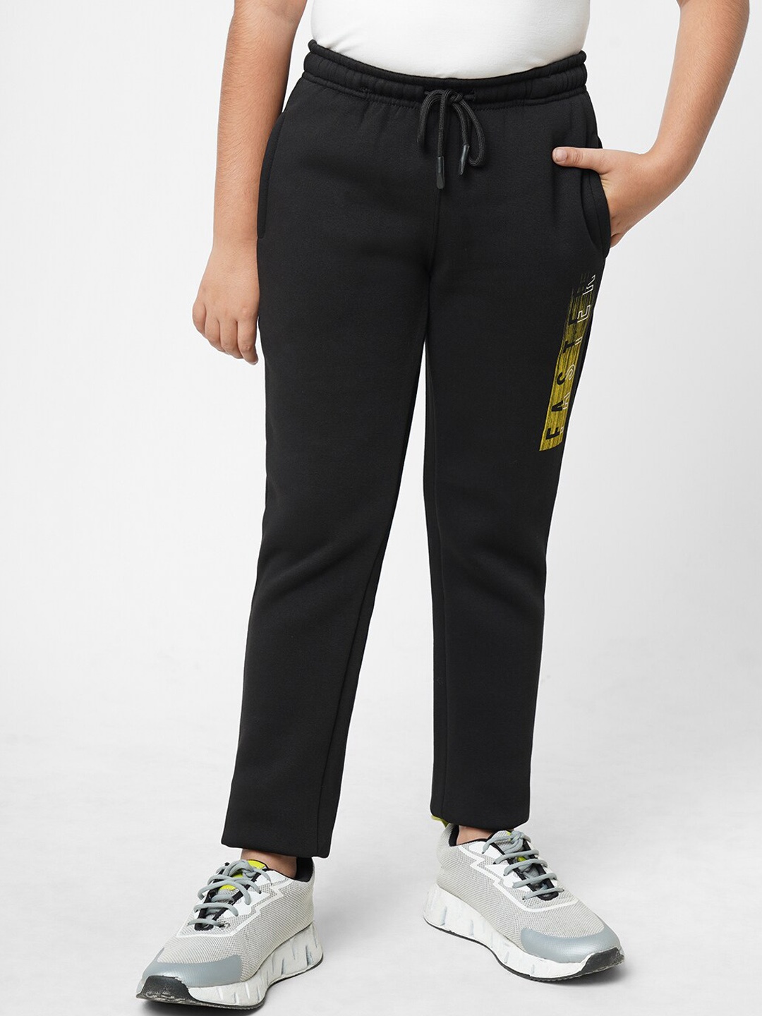 

Sweet Dreams Boys Black Fleece Track Pants