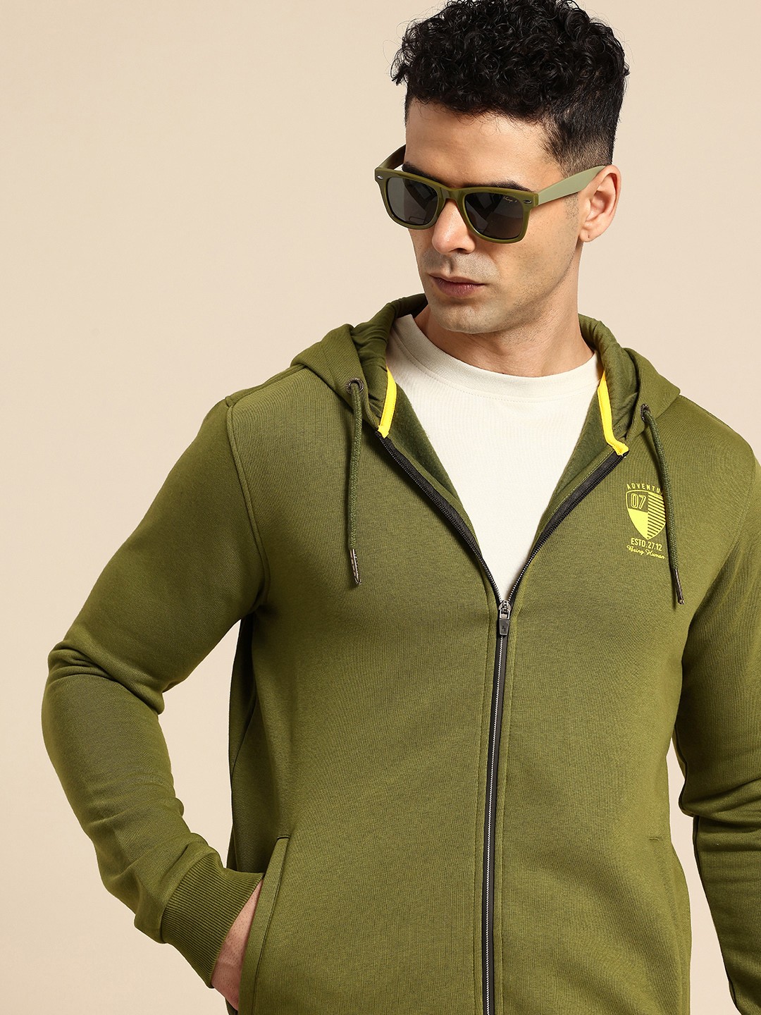 

Being Human Hooded Sweatshirt, Olive