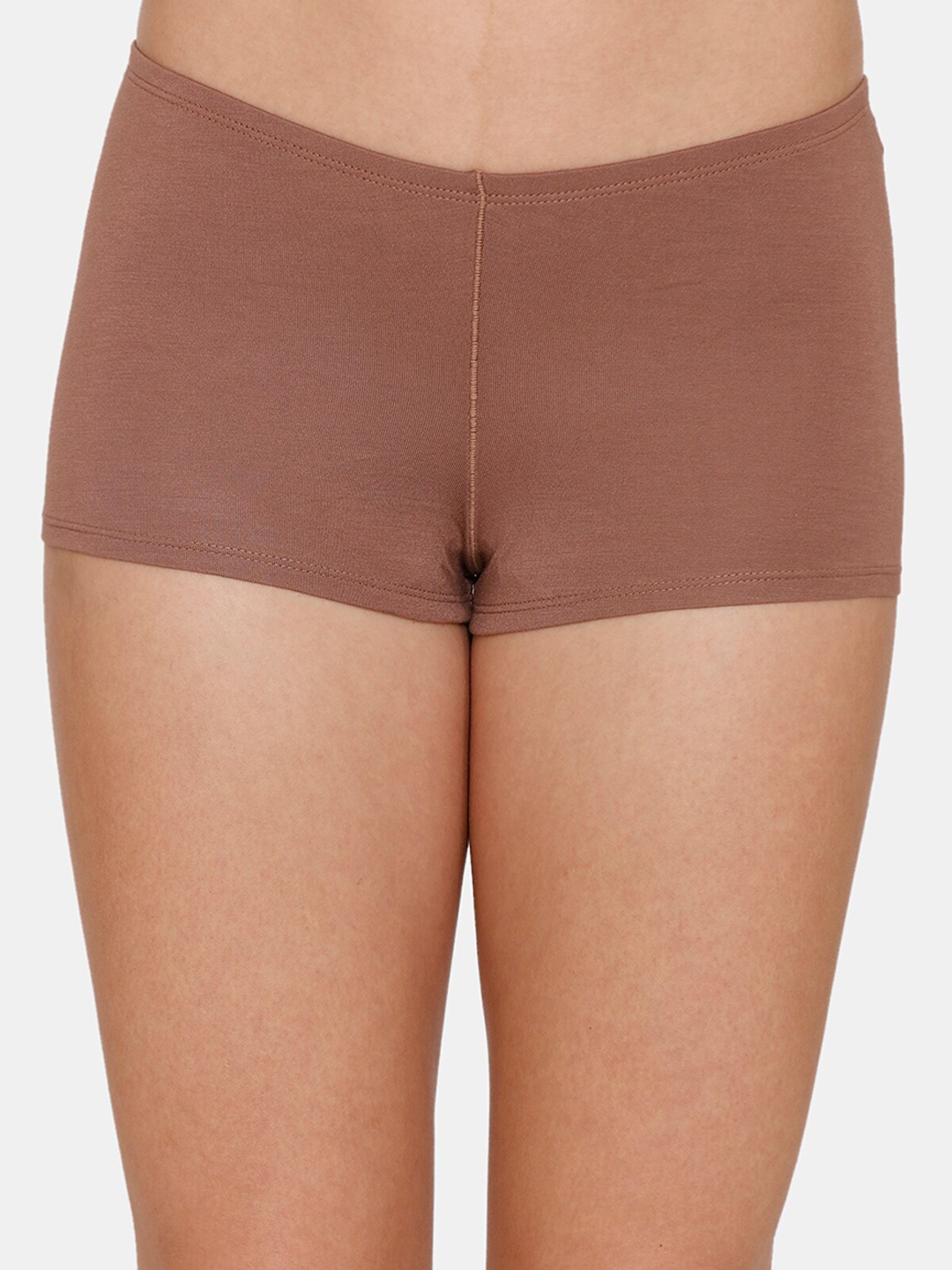 

Zivame Women Beige Pure Cotton Boyshort Briefs