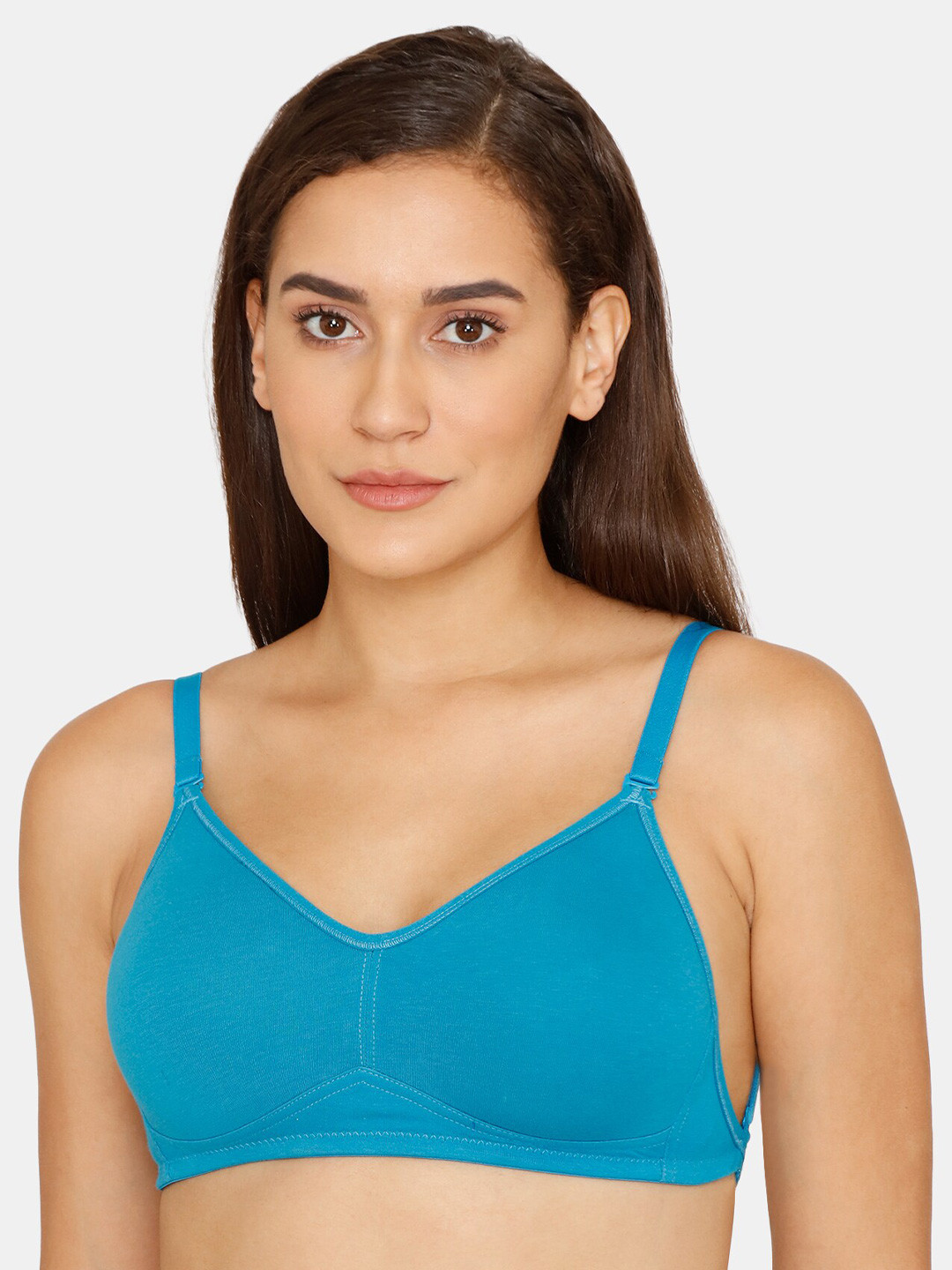

Zivame Blue Non Padded Non Wired T-Shirt Bra