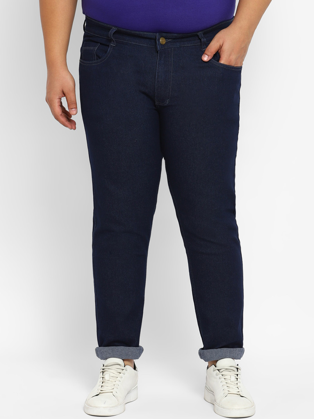 

Urbano Plus Men Blue Stretchable Jeans