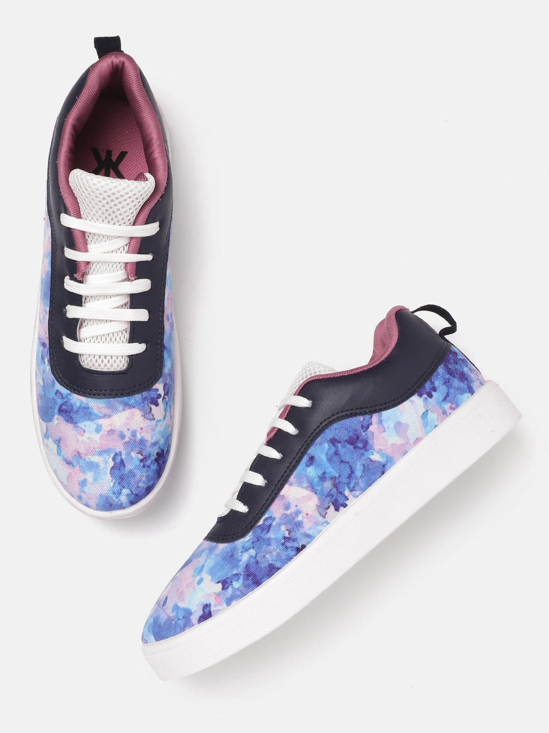 

Kook N Keech Women Printed Sneakers, Blue